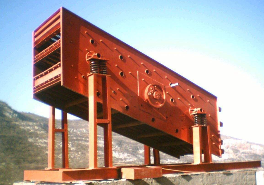 Circular vibrating screen